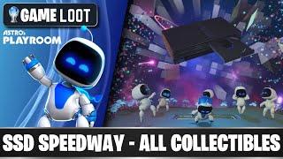 Astro's Playroom - Every COLLECTIBLE  In SSD SPEEDWAY