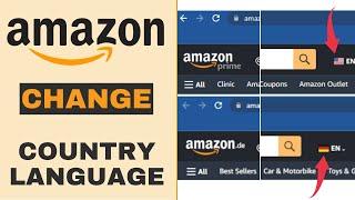 Change Country/Region & Language on Amazon - 2023