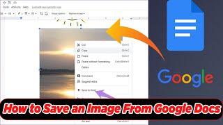 [GUIDE] How to Save an Image from Google Docs (100% Working)