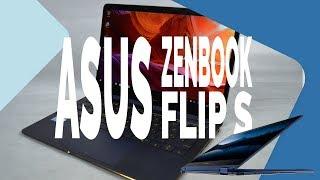 ASUS Zenbook Flip S Teszt | Fehér gallérhoz igazítva