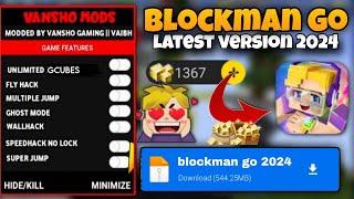 Blockman go Mod Menu 2024 unlimited gcubes,100% work blockmango mod menu apk 2024 download