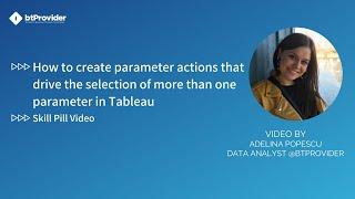 How to create parameter actions that drive the selection of more than one parameter in #Tableau (EN)