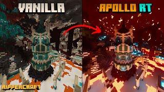 One Of My Favorite Raytracing Shaders For Minecraft! Apollo RT Shaders