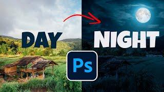 How to make Day to Night in Photoshop