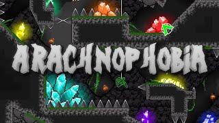 "Arachnophobia" 100% | Medium Platformer Demon | Geometry Dash 2.2 | Level by Salamonster