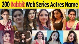 200 Rabbit Web Series Actress Name With Photo | Web Series Actress Name Real in Hindi