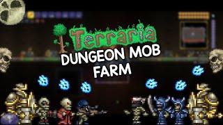 How To Make Your Own DUNGEON MOB FARM in Terraria!! (Infinite Ectoplasm!!)