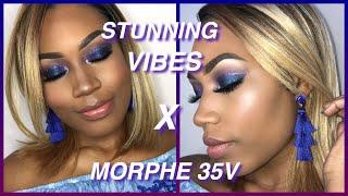 STUNNING VIBES ft. Morphe 35V PALETTE | Fall Vibes Pt.3