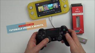 How to Connect a PS4 Controller to Nintendo Switch Lite using Magic NS Adapter