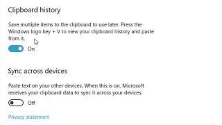 How to Enable Clipboard History Windows 10