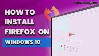 How to install firefox on windows 10