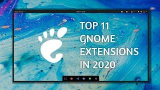 11 Useful Linux Extensions Gnome in 2020 | Ubuntu, Manjaro, Arch, and much more | FREE SOFTWARE |