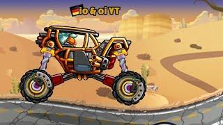 Hill Climb Racing 2 - Kangaroo ROCK BOUNCER 10km in Desert