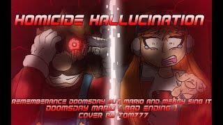 FNF Cover - Homicide Hallucination [Rememberance Doomsday but Mario and Meggy sing it]  Bad Ending