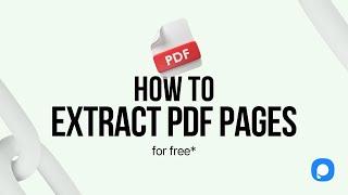 How to Extract (Split) PDF Files (Free Tool)