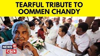 Oommen Chandy Latest News | People Pay Homage To Former Kerala CM Oommen Chandy | News18