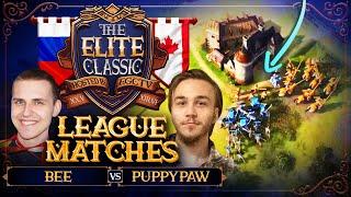 The Elite Classic: 3D!Bee vs 1puppypaw, Round Robin Bo3 | Age Of Empires 4