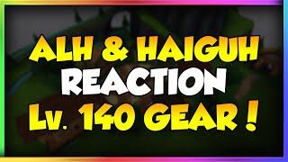 Wizard101: ALEXANDER LIONHEART & HAIGUH REACT TO Lv. 140 GEAR!