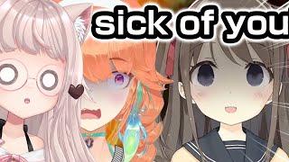 AI VTUBER VS HOLOLIVE Neuro said WHAT to Kiara?? | VTuber Fuwa React to Neuro first Hololive collab