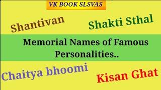 Memorial Names of Famous Personalitys/VK BOOK SLSVAS/general knowledge questns/general knowledge2020