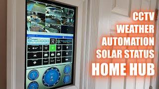 Smarthome Touchscreen Info Center ON THE CHEAP!