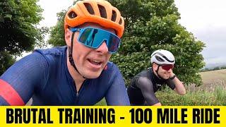 BIG 100 Mile Ride In The Peak District (Brutal Triathlon Training)