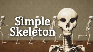 【3DCG】AssetPV - Simple Skeleton -