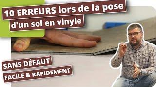 Top 10 des erreurs les plus fréquentes lors de la pose de sol pvc clipsable