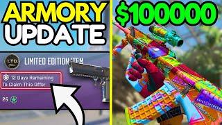 Armory Update, $100,000 AUG Skin & $2M Steam BAN WAVE (CS2 Skins News)