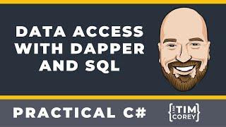 Simple C# Data Access with Dapper and SQL - Minimal API Project Part 1