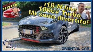 10 N-Line 2023: Provo questa piccola da 100cv che assomiglia ad un go-kart, mi sono divertito! #i10