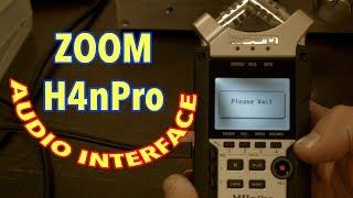 Zoom H4n Pro as Audio Interface for Mac or PC