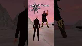 Gojo vs Thanos  #doublestomp #mcu #anime #marvel #gojo #jjk #vrchat