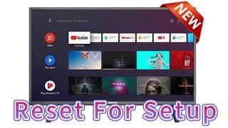 walton 32 inch led tv factory reset । walton android led tv factory reset | android tv reset