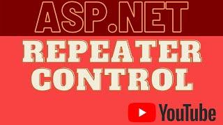 Repeater Control in ASP.NET | Tech Solutions