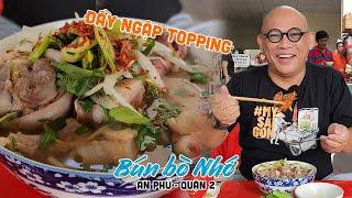 Bún Bò Nhớ ăn là Nhớ Bún Bò Nam Bộ, chỉ có điều là hơi khó tìm vì cái bảng hiệu khó thấy quá !!!