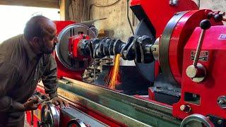 Inside the Workshop Amazing Process of Crankshaft Machining and Refurbishing