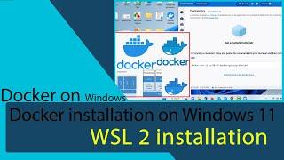 Docker installation on Windows 11 || WSL 2 installation is incomplete