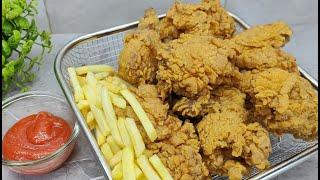 RESEP CHICKEN ALBAIK AYAM KRISPY ALA ARAB SAUDI - CR COOK