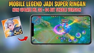 TERBARU  CARA MENGATASI LAG DAN PATAH PATAH MOBILE LEGEN SETELAH UPDATE | Mobile Legends