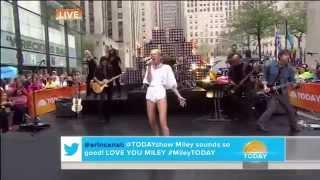 Miley Cyrus - Wrecking Ball (Live on Today Show 2013)