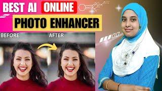 How to Enhance Photo Quality in 1 Click | Best AI Photo Enhancer Tool | HitPaw Online Photo Enhancer