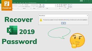Forgot Excel Password? Solved! [Works for Excel 2019]
