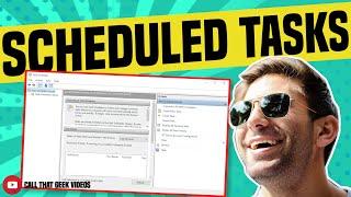 How to Use Task Scheduler to Run a Batch File - A MUST LEARN!