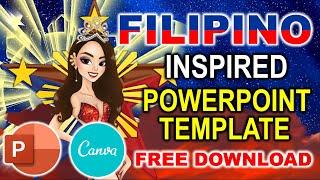 AESTHETIC POWERPOINT |  FILIPINO-INSPIRED  (FREE DOWNLOAD TEMPLATE)