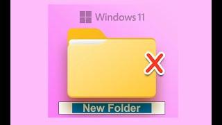 How to Fix Can’t Create a New Folder on Windows 11