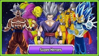 SUPER HEROES IS THE BEST TEAM IN DRAGONBALL Z DOKKAN BATTLE