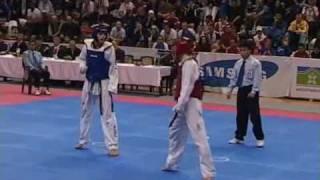 European Taekwondo Qualification Tournament for Beijing Olympic Games Istanbul Male -80 kg GBR vs Poland Round 2