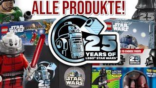 ALLE Lego Star Wars 25 jahre Jubiläums Produkte | Sets, Minifiguren, Werbeartikel, Bücher..