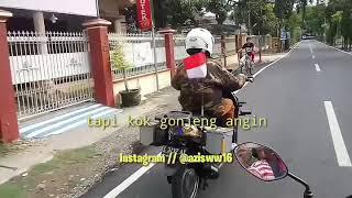 Motornya bagus tapi kok bonceng angin